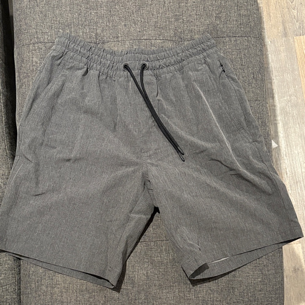 Men's Gray Casual Shorts